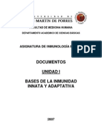 Inmunologia Unidad 1 - USMP 2007