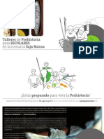 Folleto Talleres Prehistoria