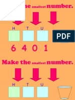 Make The Number.: Smallest