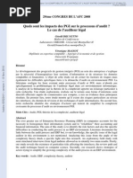 Quels Sont Les Impacts Des PGI Sur Le Processus d’Audit