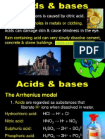 25 Acids and Bases