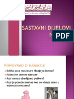 Sastavni Dijelovi Namaza