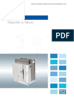 WEG Disjuntor A Vacuo de Media Tensao VBW 50039960 Catalogo Portugues BR