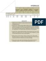 Hydraulic Calculation For Section P-72 To P-74: Design Report