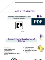 Complications of Diabetes