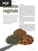 Artigo - Extratos Vegetais
