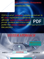 TQM Definition and Four Model