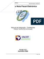 Manual NFe v401 - 2009