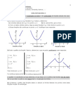 Calc Diferencial 2011.1 Lista 1 (Visualização e Cálculo de Limites)