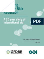 Financing Disaster Risk Reduction