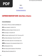 Ammunition USA ID Guide Headstamps