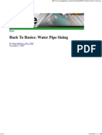 Back to Basics_ Water Pipe Sizing