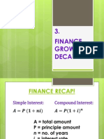 g12m finance growth  decay