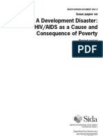 A Development Disaster: HIV/AIDS As A Cause and Consequence of Poverty