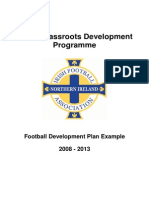 Football Development Plan Example