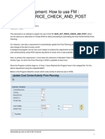 How To Use FM BAPI - ACT - PRICE - CHECK - AND - POST