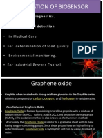 APPLICATION OF BIOSENSOR