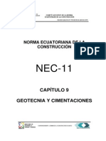 Nec2011 Cap.9 Geotecnia y Cimentaciones 021412