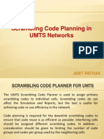 UMTS Scrambling Code Planning