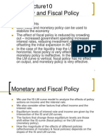 MacroLecture10: Monetary and Fiscal Policy Effects