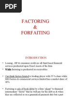 Factoring & Forfaiting