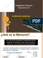 Unidad 3. Gestion de Memoria