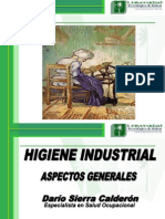 Higiene Industrial - Aspectos Generales, 11 y 12 de Diciembre Del 2009