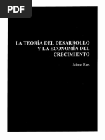 Jaime Ros La Teoria Del Desarrollo y La Economia Del Crecimiento Cap4-6