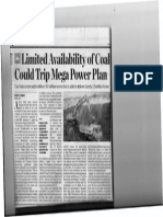 Coal Non Availability