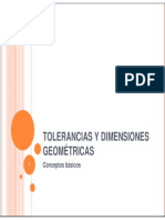 Tolerancias Geométricas I