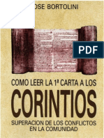 Bortolini, Jose - Como Leer La Carta 1 a Los Corintios