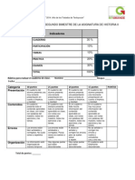 Rubrica Evaluacion Primer Bim