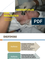 Asfiksia Neonatorum (Sasti)