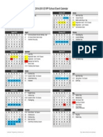 2014-2015 Evpp Calendar