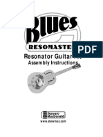 Resonator Guitar Kit: Assembly Instructions