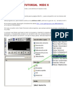 Tutorial Midi X