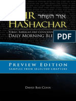 Ohr HaShachar: Torah, Kabbalah & Consciousness in The Daily Morning Blessings