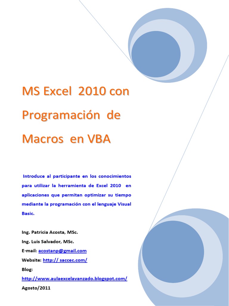 Tutorial Excel VBAplication | PDF