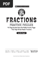 Download Fractions Puzzle Sheets by Brianwhitehouse SN237248152 doc pdf