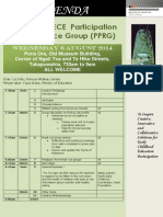 Porirua Ece Participation Reference Group Agenda