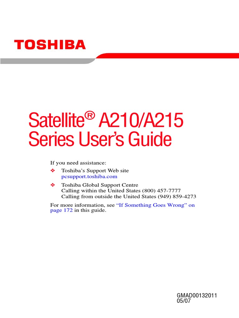 User Guide Toshiba Notebook | PDF | Electromagnetic Interference | Radio