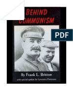 Behind Communism - By: Frank L. Britton