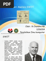 Download Teori Analisis SWOT by Rudi Chandra SN237258165 doc pdf