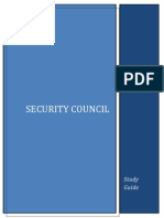 Security Council Study Guide