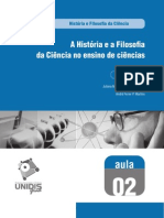 A importância da História e Filosofia da Ciência no ensino de ciências