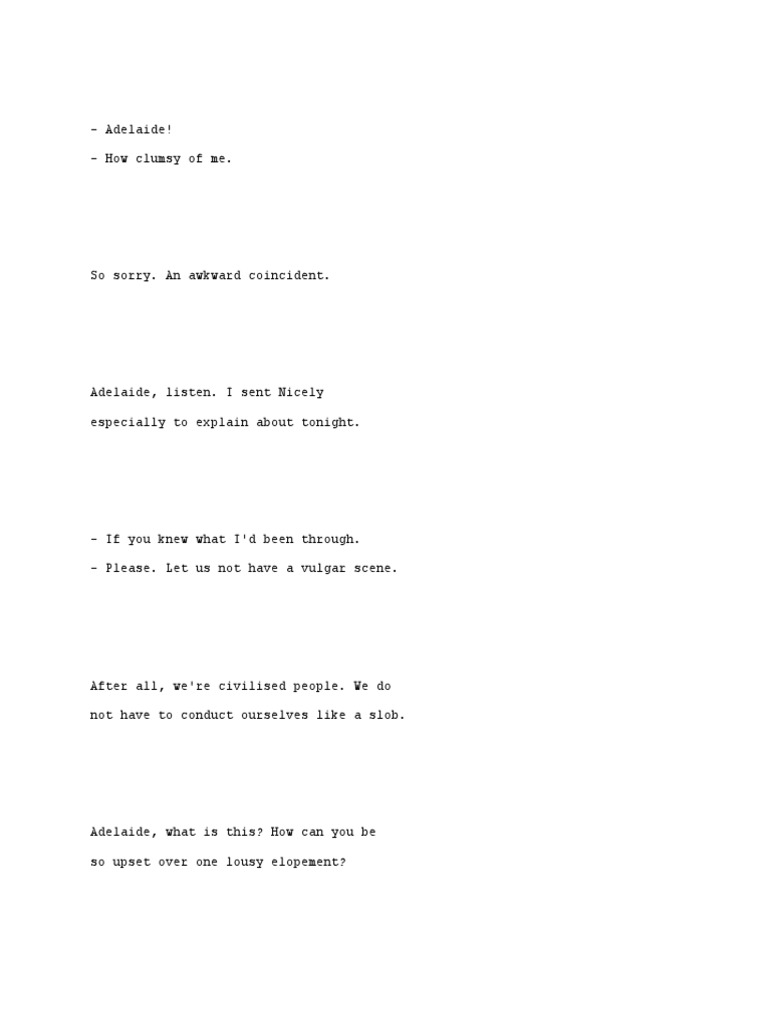 Sue Me Script | PDF