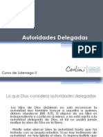 Las Autoridades Delegadas