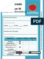 2do Grado - Bloque 3 (2013-2014)