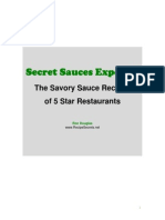 Secret Sauce Cookbook
