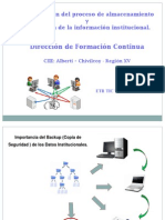 Presentación at Optimización Del Proceso de Almacenamiento y Circulación de La Información Institucional